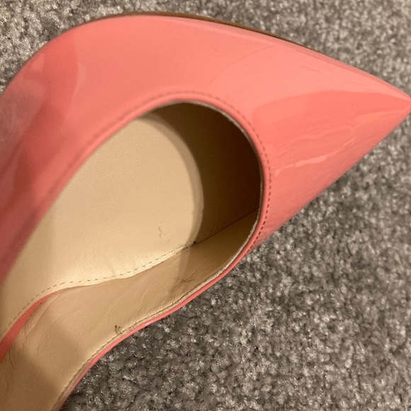 Prada Pink Pointed Toe Leather Pumps Size 38 EU - Picture 8 of 10